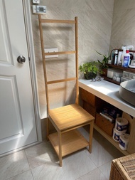 Ikea 竹製毛巾架椅凳