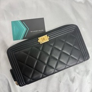 Chanel 香奈兒 boy 長夾