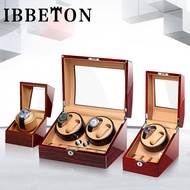IBBETON Germany Quality Watch Winder Automatic Rotate Watch Box Energy-Saving Quiet Motor  Automatic Watch Key Lock Safety Watch box