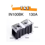 🔥 READY STOCK | IN Din Rail Terminal Block Cover IN411SBC IN60 IN100BKC 600V Heavy Duty High Current