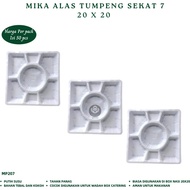 7-Section Mica Rice Base 7-Section Mica Tumpeng (Contents 50 Pcs-MP207)