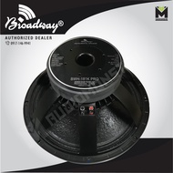 Broadway BWH-181K PRO 8 Ohms 18 inch 1000W Double Magnet Instrumental Speaker