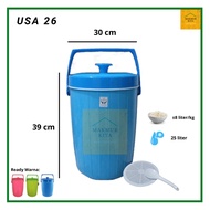 Termos Nasi 26 30 36 38 40 Maspion / Global Eagle / Termos Nasi 10 Liter / Termos Es Batu Besar