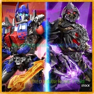 In Stock Bloks Group Transformers 2007 Optimus Prime Megatron Assembled Movable Model Transformers 1