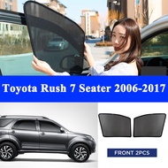 For Toyota Rush 7 Seater 2006-2017 Car Shade for Side Window Glare and UV Rays Protection Baby Windo