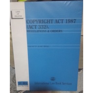 [Preloved Book] Copyright Act 1987 (Act 332)