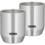 日本THERMOS 不銹鋼真空保温杯 JDH-360P 360ml x 2隻