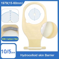 HDR 5pcs/10Pcs ostomy Bags 15-60mm with Carbon Filter Single Side Non-woven Stoma Bags Ostomy bags