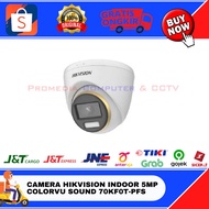 Hikvision INDOOR CAMERA 5MP COLORVU SOUND 70KF0T-PFS