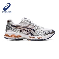 ASICS Women GEL-KAYANO 14 Sportstyle Shoes in White/Thunder Blue