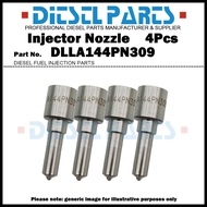 4Pcs Diesel Fuel Injector Nozzle Tips DLLA144PN309 NP-DLLA144PN309 105017-3090 for ISUZU D-Max 4JH1 