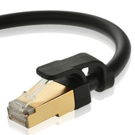 Mediabridge Cat7 Ethernet Patch Cable (100 Feet) - 10Gbps / 1000Mhz - Dual-Shielded RJ45 Computer Ne