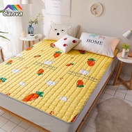 Tatami Mattress Anti-slip Bed Mat Pad Protector Bed Topper Floor Mat Super Single Double Queen King Size Soft Foldable Bed Mat for Student Dormitory