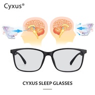Cyxus New Sleep Assist Glasses Help Secretion of Melatonin UV420 Computer Glasses Comfortable Releas