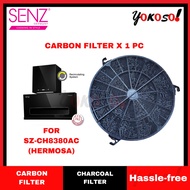 SENZ Activated Carbon/Charcoal Filter For Cooker Hood I Honeycomb Filter I SZ-CH1288/SZ-CH9388/SZ-CH