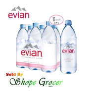 Evian Mineral Water Prestige Multipack (6 x 1L)