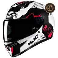 HJC HELMETS (HJC Helmets) Motorcycle Full-Face Helmet with Ventilation and Removable Liner C10 Aspa 