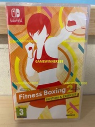 《今日快閃價》全新 Switch NS遊戲 減重拳擊2 健身拳擊2 節奏運動 節奏與鍛鍊 Fitness Boxing 2 Rhythm & Exercise 歐版中英日文版
