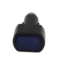 Mini Car Voltmeter with Light Car Voltmeter Car Voltage Detector Cigarette Lighter Type Battery Volt