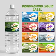 20 PCS STICKER LABEL FOR DISHWASHING LIQUID ( 1LITER )