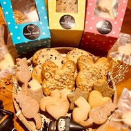 【籽田餅乾禮盒組】奶油餅乾、布列塔尼榛果曲奇酥、巧克力軟餅乾