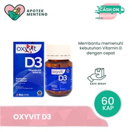 Oxyvit D3 60 Capsules - Vit D3 1000iu Supplement