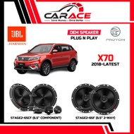 JBL Speaker Plug and Play Speaker PNP Front Rear Door 6 inch Speaker PROTON X-70 2018-Present BOLD O