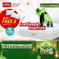 (Mattress in a Box) Goodnite Statfree + IceSleep Fabric Marina Dream Elite Pocket Spring Compress Ma