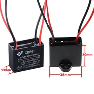 Suitable for Midea Electric Fan Capacitor CBB61 Rotating Page Fan Bedside Fan Lucky Fan Four-Wire Ca