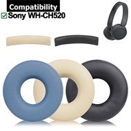 Ear Pads for Sony WH-CH520 Wireless Headphone Headband Earpads Cushion Sponge Headset Earmuffs