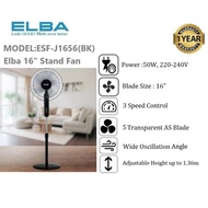 Elba Stand Fan ESF-J1656(BK)