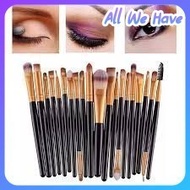 (HALAL BRUSH) HALAL 20pcs Mini Make Up Brush Travel Set MakeUp Set