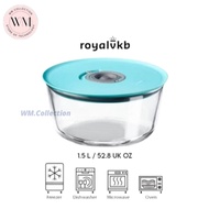 FOOD CONTAINER 1,5 LITER / HEAT RESISTANT SEALWARE CLEAR Glass JAR - 1,5 LITER VEGETABLE FOOD STORAG
