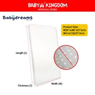 Babydreams High Density Foam Mattress -24x48x3"/60x122x7.6cm ( For Joie Allura 120/ S3 )