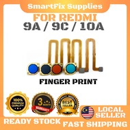 For Redmi 9A Redmi 9C Redmi 10A Fingerprint ribbon Touch ID