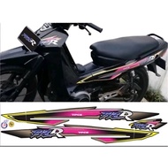 FIZR 97 98 BLACK STICKER STRIPING