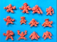 中古 SD 單色扭蛋 街頭霸王 橙色 一套12隻 餓狼傳說 消 高達 單色膠
