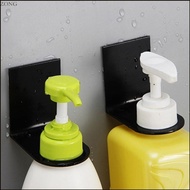 Zone Hanger Wall Sticker Shower Gel Bottle Holder Shampoo Hand Soap Hook Holder Liquid Soap Holder for Kitchen Bathroom