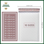 Bubble Mailer Envelope White Matte Bubble Wrap Mailer
