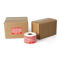500/120pcs label | Roll Packing Warning Sticker Fragile Shipping Mailing Handle with Care Stickers