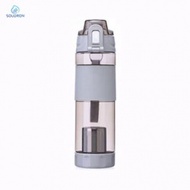 COD Si650ml hydrogen zinc water flask plastic sport bottle mineral stone water cup alkaline water bo