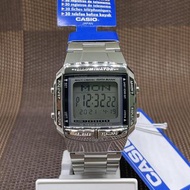 Casio DB-360-1A Digital Data Bank Telememo Stainless Steel Vintage Unisex Watch