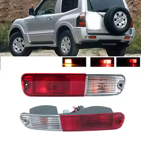 Rear Bumper Light Tail Light For Mitsubishi Pajero Montero V73 V75 V77 2003 2004 2005 2006 2007 Refl