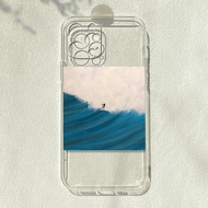 Literary Surfing Suitable for Apple 14 Huawei mate50 Xiaomi 11OPPO Glory vivos7 OnePlus 9r Phone Cas