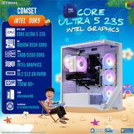 BONMECOM2 คอมประกอบ /CPU CORE ULTRA 5 235/ Intel Graphics (สามารถใส่การ์ดจอแยกได้) / Case เลือกแบบได