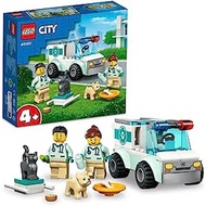 LEGO City 60382 Vet Van Rescue Building Toy Set (58 Pieces)