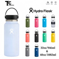 Hydroflask 32oz 40oz Tumbler Wide Mouth 2.0 Water Bottle Stainless Steel Insulated Water Bottle Stra