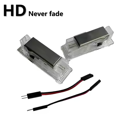 HD 2X LED Car Door Projector Welcome Light For Mini Cooper S JCW R50 R52 R55 R56 R50 R53 R57 R60 R61