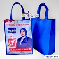 Legislative Candidate Souvenir Bag Party Bag Size 30*14*40 Grocery Gift Bag Campaign Legislative Can