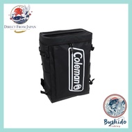 Coleman Shield 35 Backpack Big Logo Waterproof Daypack - Black/White - 35L - Men's
